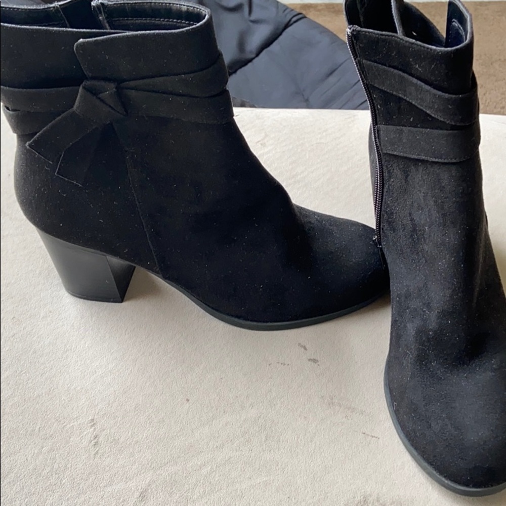 Black Heeled Booties